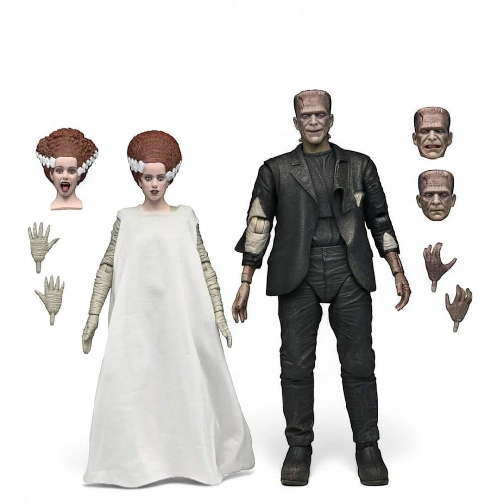Universal Monsters Action Figures 2 - Pack Bride of Frankenstein 90th Anniversary The Monster & His Mate - Fans Geek Store