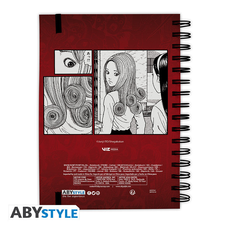 Junji Ito Notitieboek Uzumaki ABYstyle Papier A5