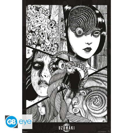 Junji Ito Poster Uzumaki GB Eye 91.5x61cm