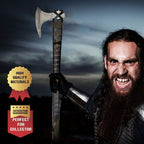 Vikings - Ragnar's Axe with Wall Plaque - Fans Geek Store