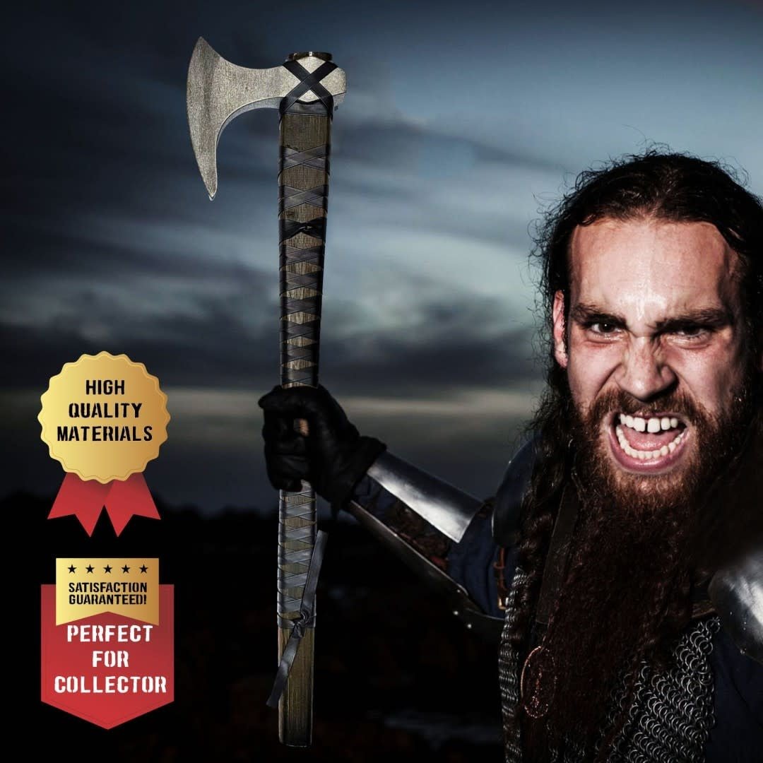 Vikings - Ragnar's Axe with Wall Plaque - Fans Geek Store