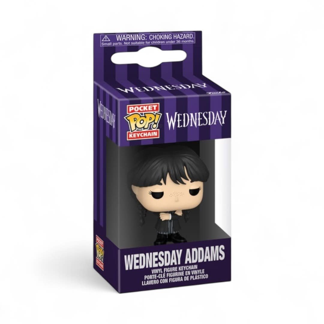 Wednesday POP! Vinyl Keychains 4 cm Wednesday - Fans Geek Store