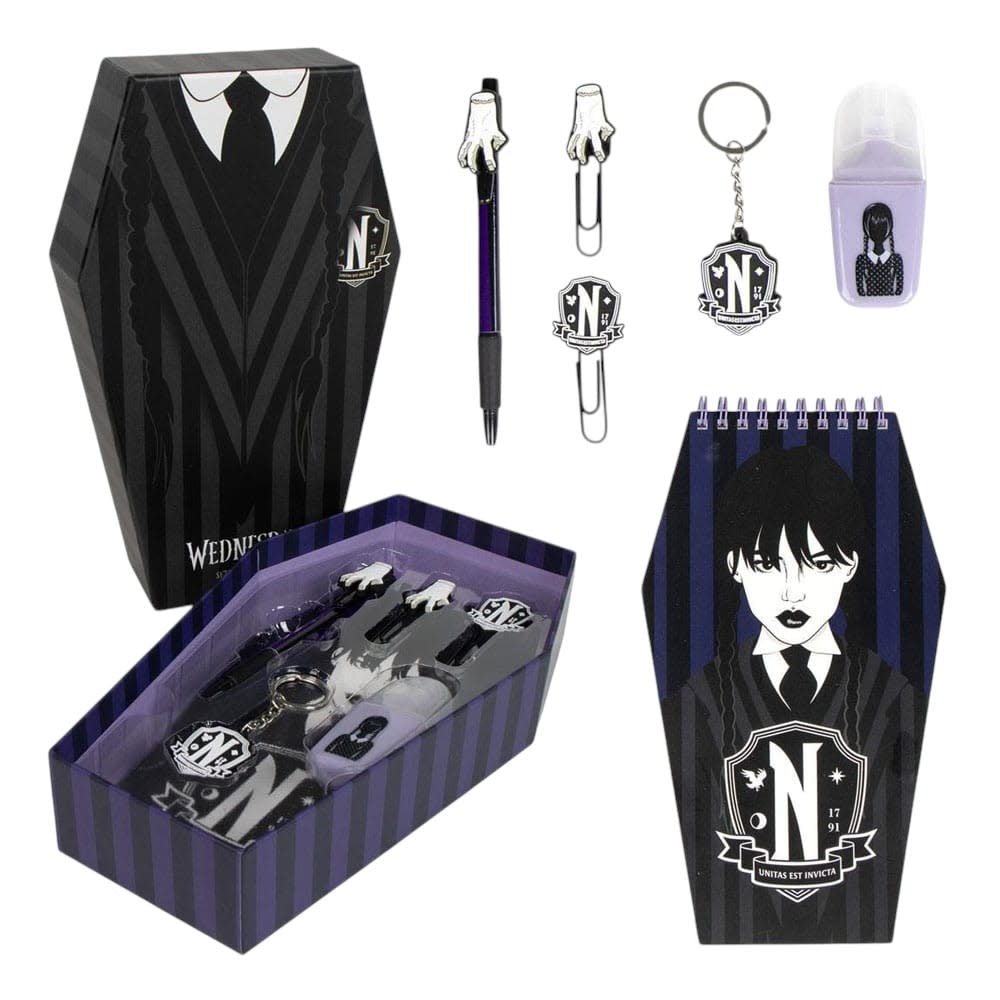 Wednesday Stationery - Set 6 pieces - Fans Geek Store