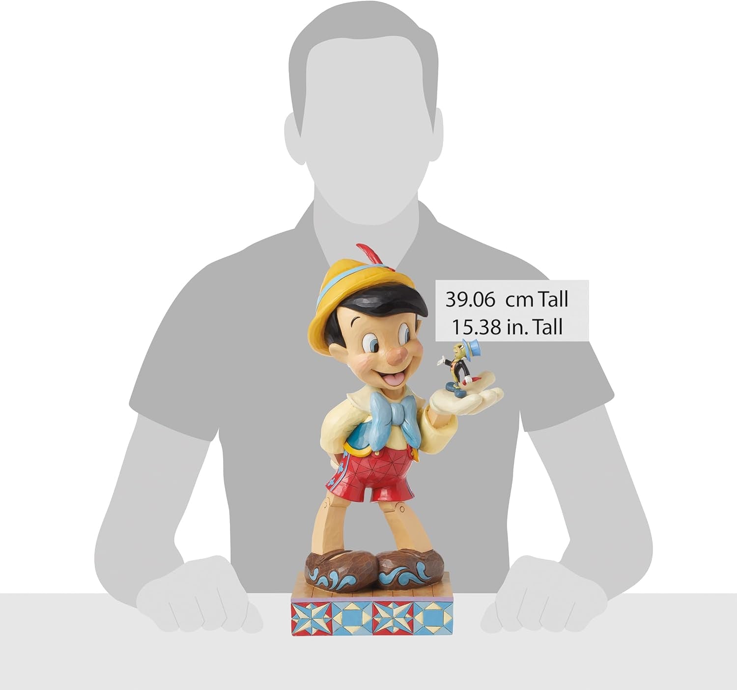 When Dreams Come to Life – Pinocchio XL Figurine | Disney Traditions by Jim Shore - Fans Geek Storeproduct_typeEnesco