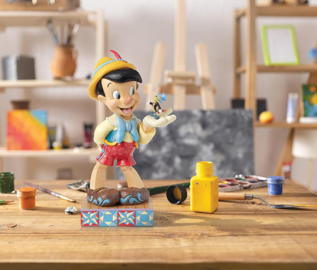 When Dreams Come to Life – Pinocchio XL Figurine | Disney Traditions by Jim Shore - Fans Geek Storeproduct_typeEnesco