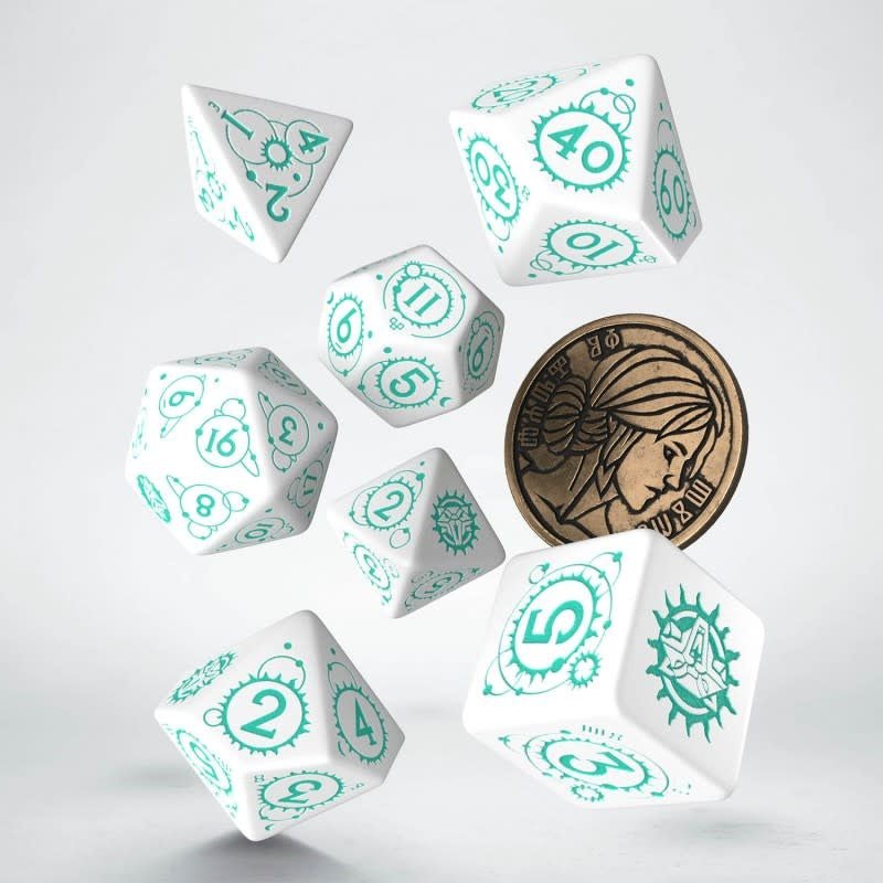 The Witcher Dice Set Ciri - The Law of Surprise (7 & unique coin) - Fans Geek Store