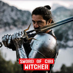 Witcher - Zireael Sword of Ciri with scabbard - Fans Geek Store