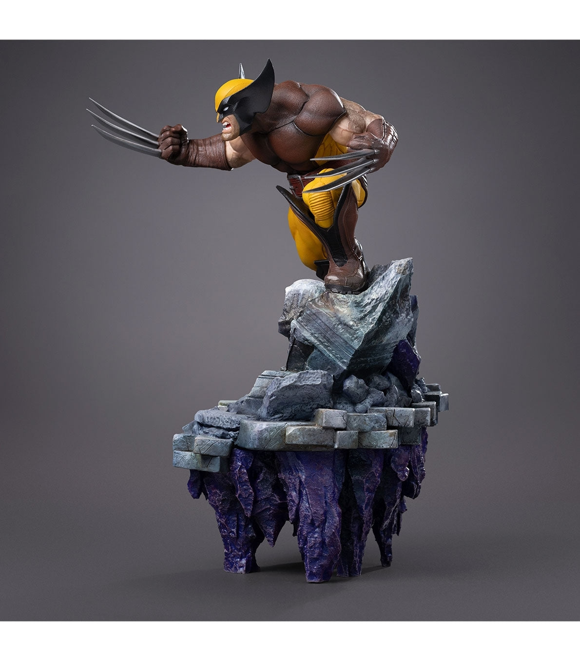 Marvel Diorama Wolverine Infinity Gauntlet Iron Studios 25cm