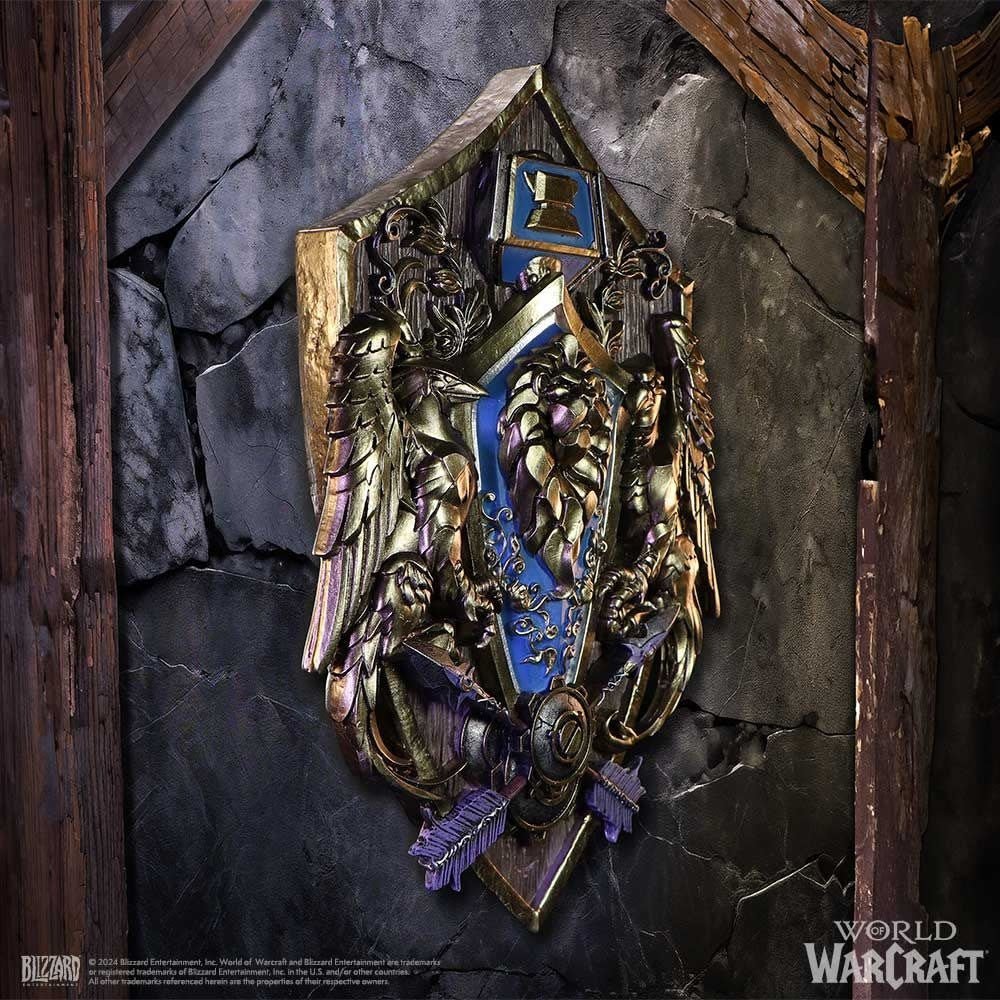 World of Warcraft: Alliance Wall Plaque - Fans Geek Store