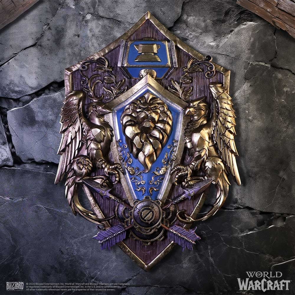 World of Warcraft: Alliance Wall Plaque - Fans Geek Store