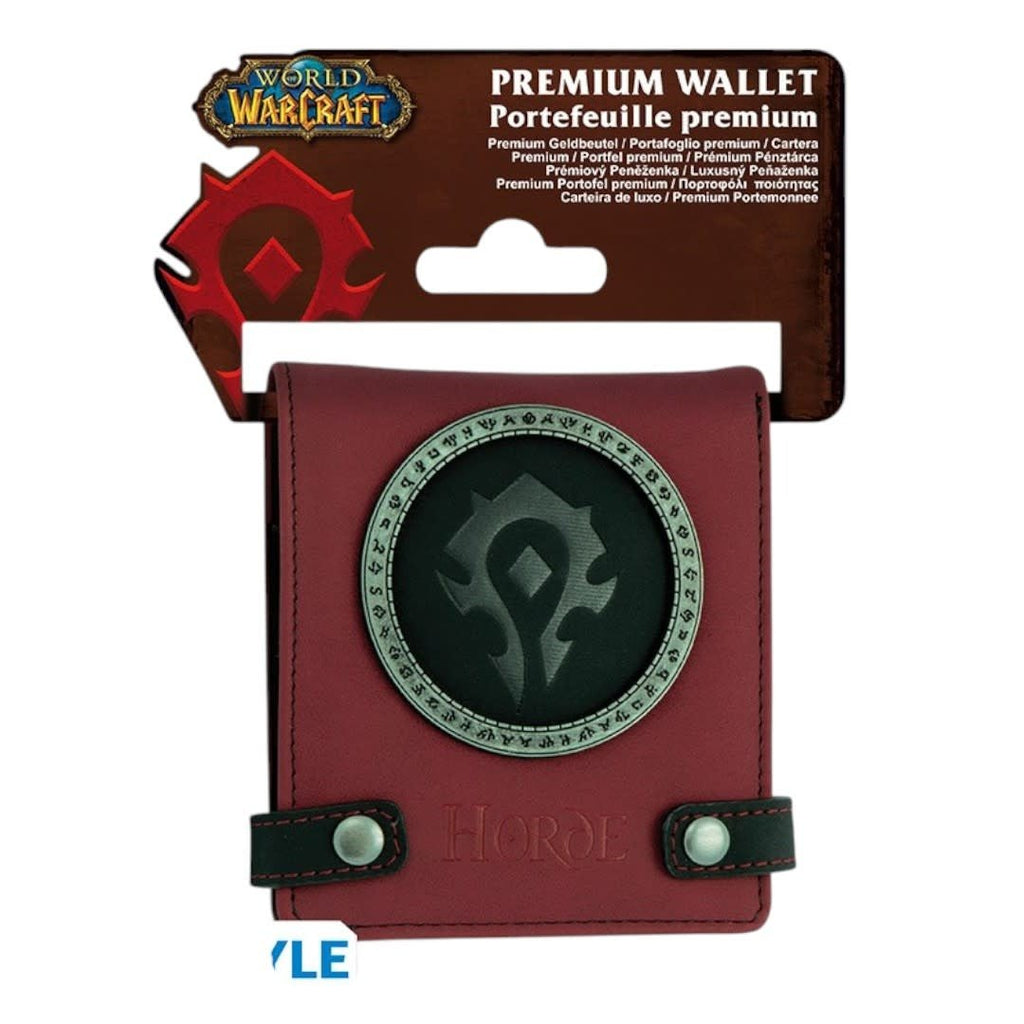 WORLD OF WARCRAFT - Premium Wallet "Horde" - Fans Geek Store
