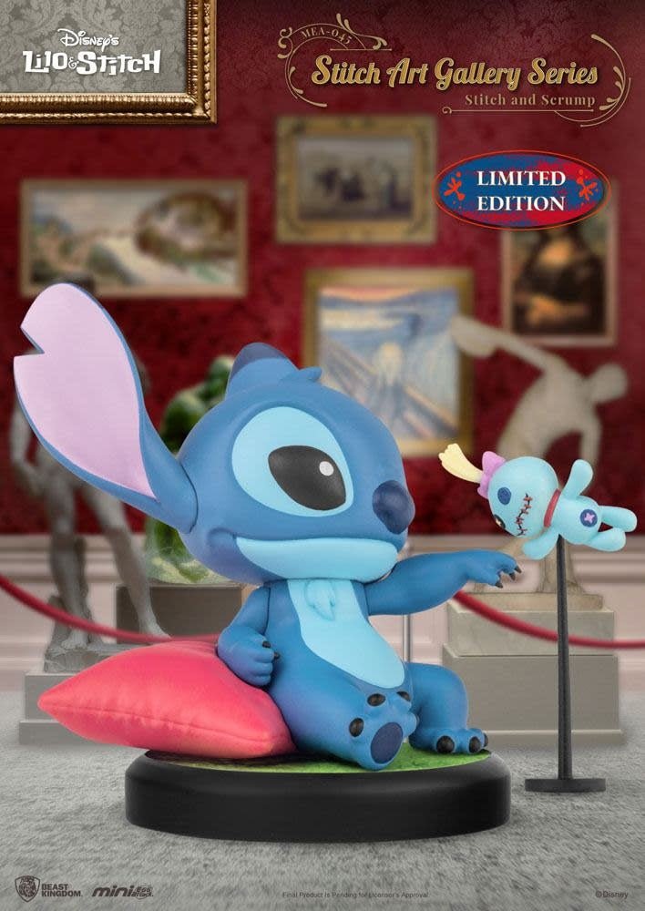 Disney: Lilo and Stitch - Stitch Art Gallery Series - Stitch and Scrum - Fans Geek Store