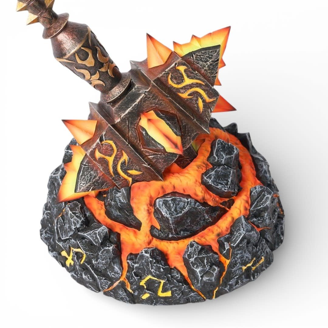 World of Warcraft Replica Sulfuras, Hand of Ragnaros 25 cm - Fans Geek Store