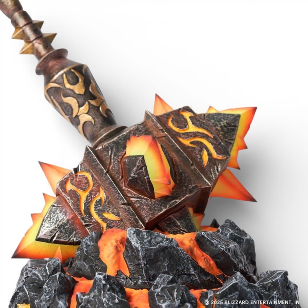 World of Warcraft Replica Sulfuras, Hand of Ragnaros 25 cm - Fans Geek Store