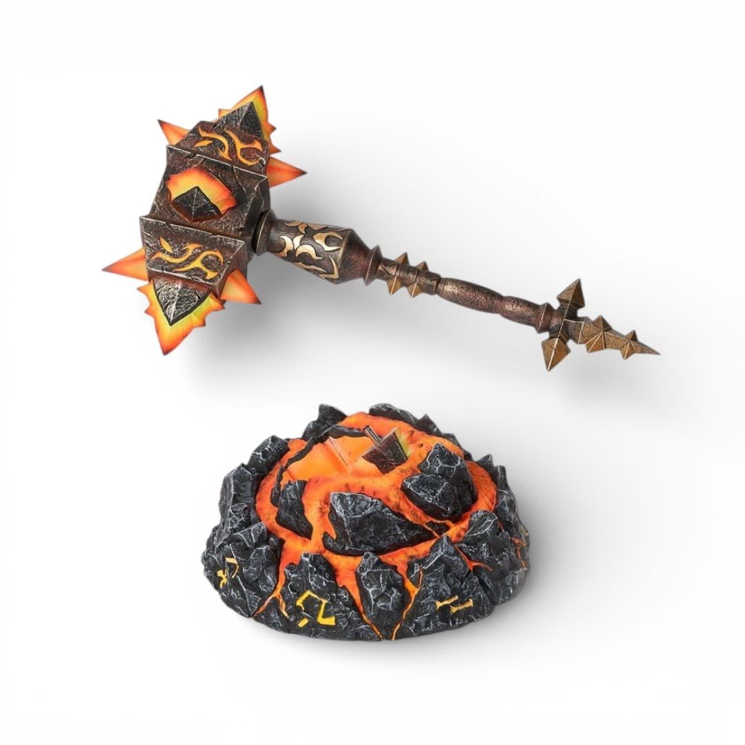 World of Warcraft Replica Sulfuras, Hand of Ragnaros 25 cm - Fans Geek Store
