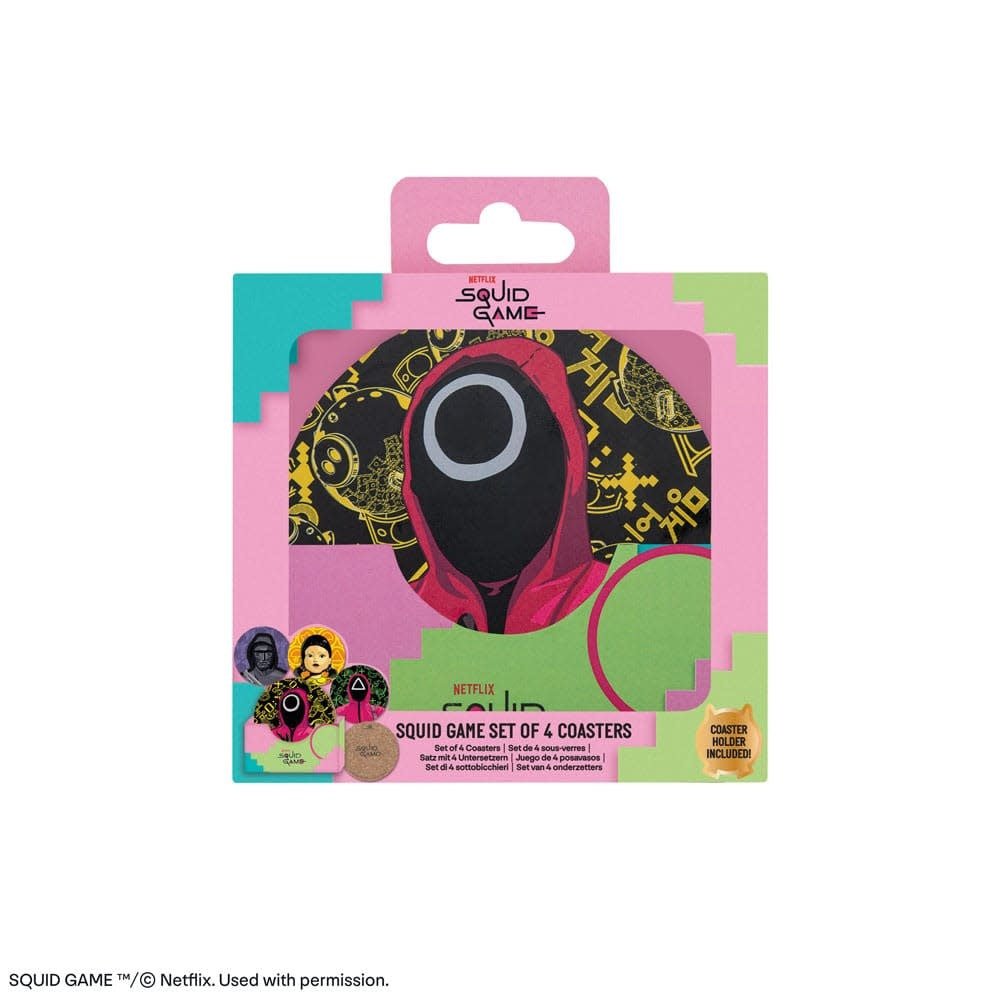 Squid Game Coaster 4 - Pack - Fans Geek Store