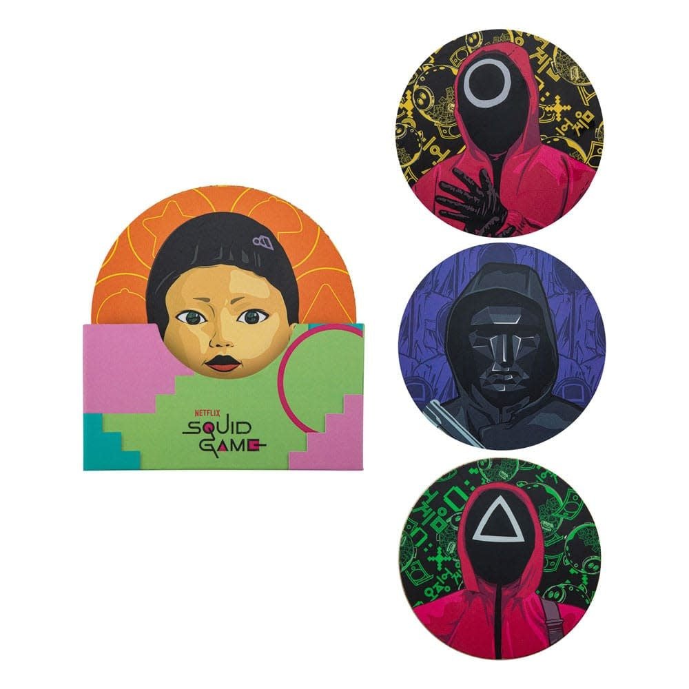 Squid Game Coaster 4 - Pack - Fans Geek Store