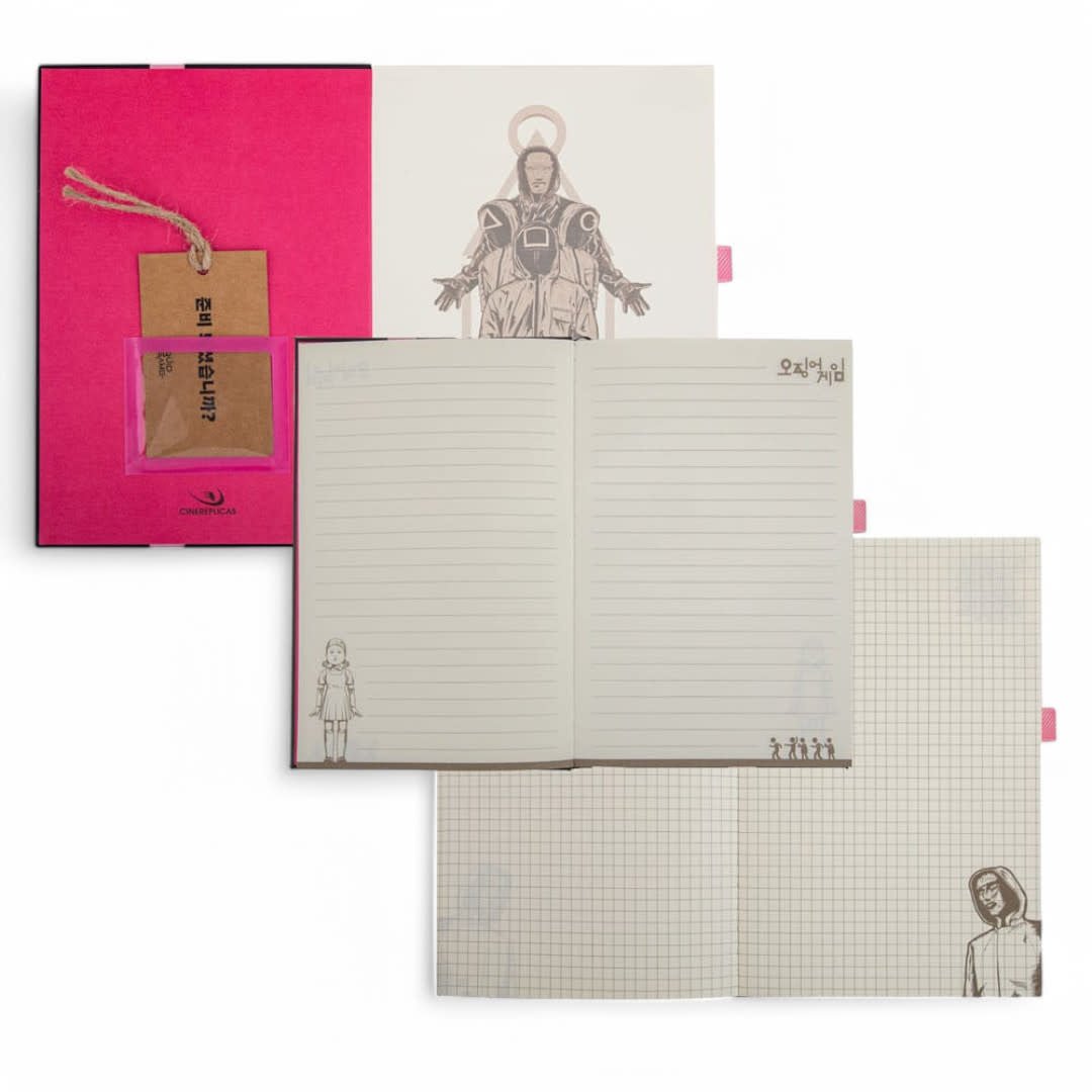 Squid Game Notebook Coffin - Fans Geek Store