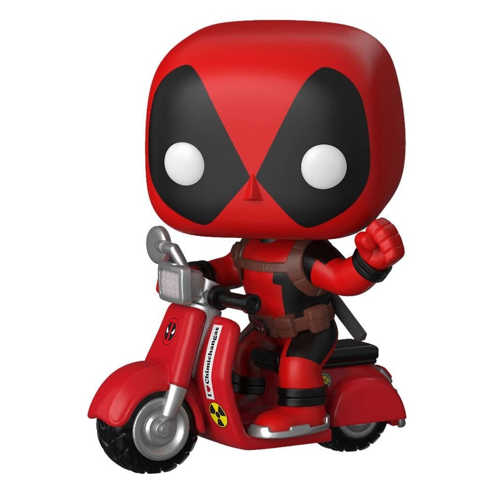 Deadpool POP! Rides Vinyl Figure Deadpool & Scooter 9 cm - Fans Geek Store