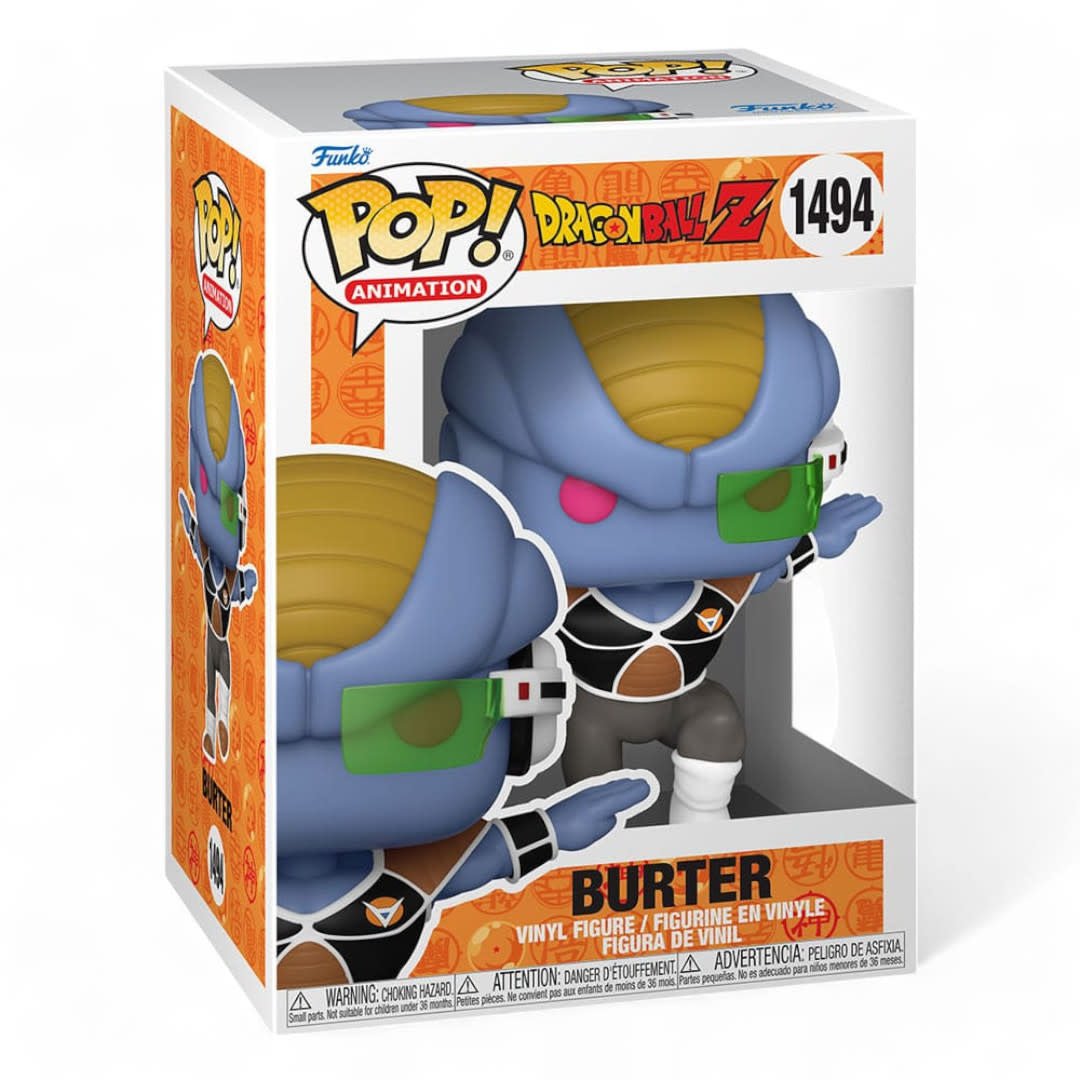 Dragon Ball Z POP! Animation Vinyl Figure Burter 9 cm - Fans Geek Store