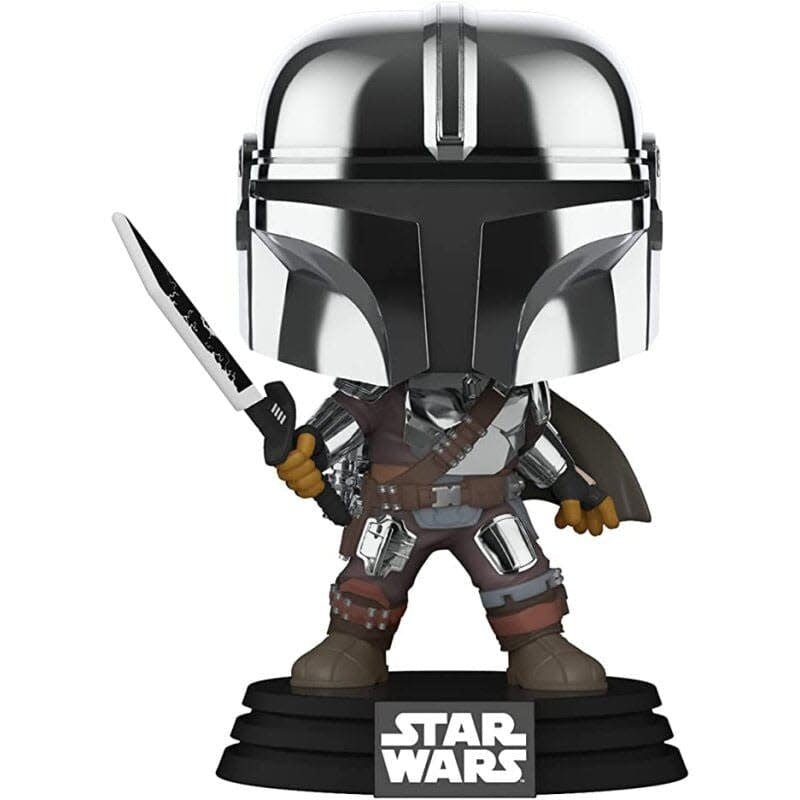 Star Wars: Mandalorian POP! Vinyl Figure Mando with DarkSaber - Fans Geek Store