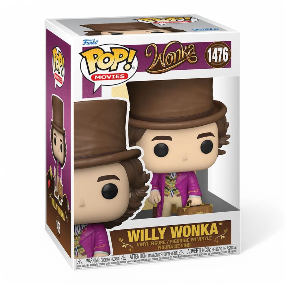 Willy Wonka & the Chocolate Factory POP! Movies Vinyl Figure Willy Wonka 9 cm - Fans Geek Store