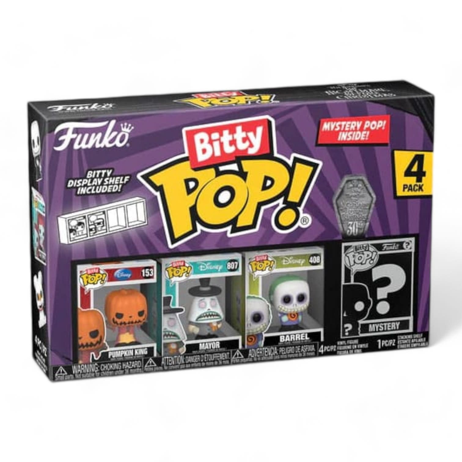 Nightmare Before Christmas Bitty POP! Vinyl Figure 4 - Pack Sally 2,5 cm - Fans Geek Store