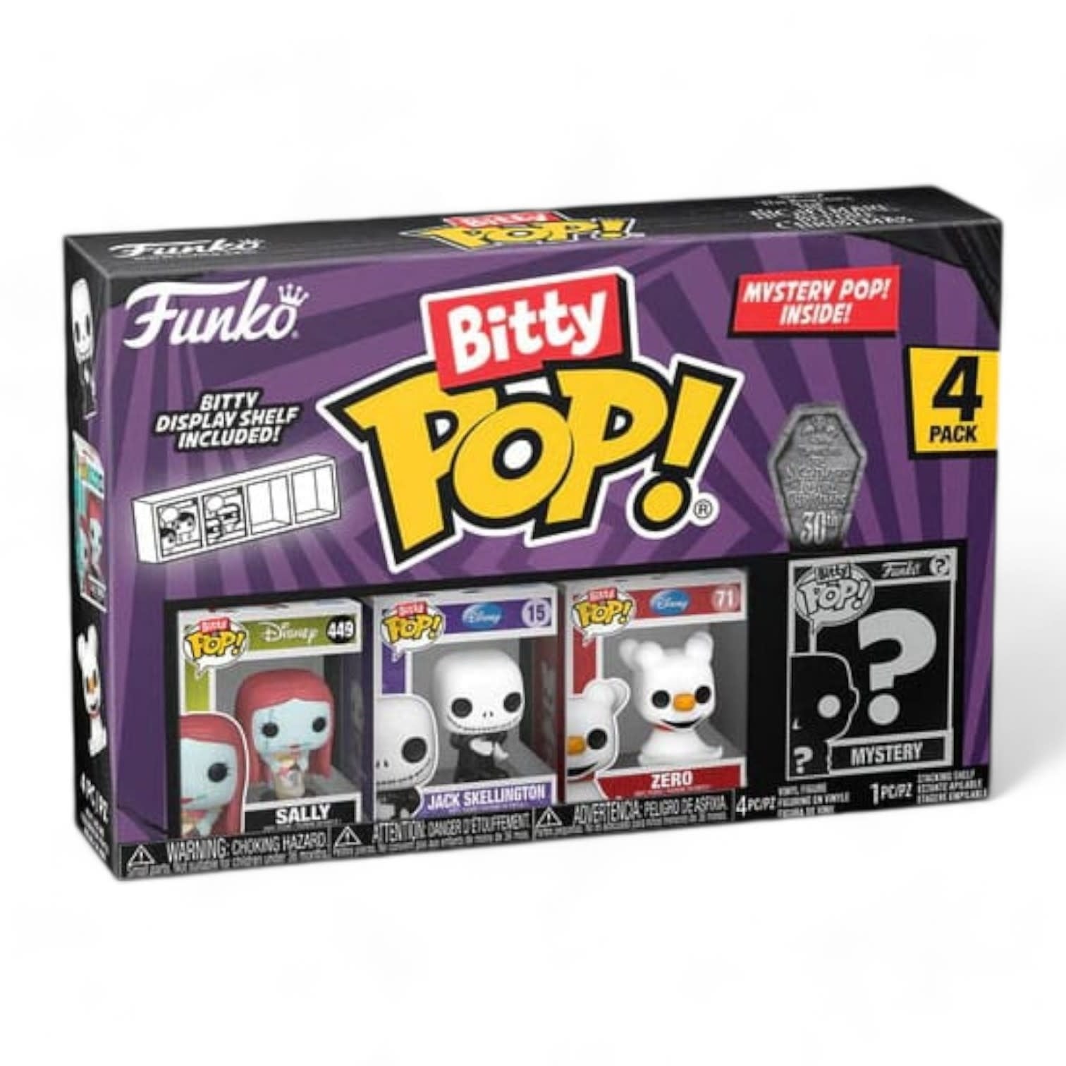 Nightmare Before Christmas Bitty POP! Vinyl Figure 4 - Pack Sally 2,5 cm - Fans Geek Store