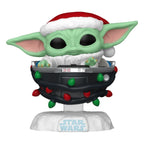 Star Wars: Mandalorian POP! Vinyl Figure Holiday Grogu Pram 9 cm - Fans Geek Store