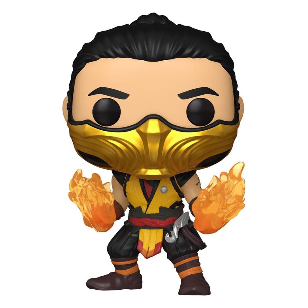 Mortal Kombat POP! Games Vinyl Figure Scorpion 9 cm - Fans Geek Store