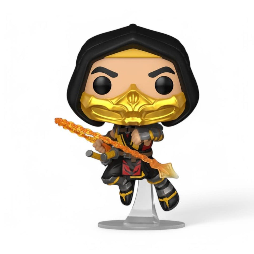 Mortal Kombat POP! Games Vinyl Figure Scorpion 9 cm - Fans Geek Store