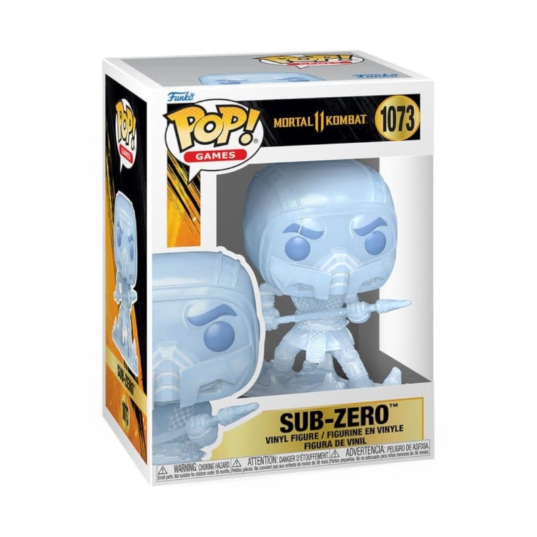 Mortal Kombat POP! Games Vinyl Figure Sub - zero 9 cm - Fans Geek Store