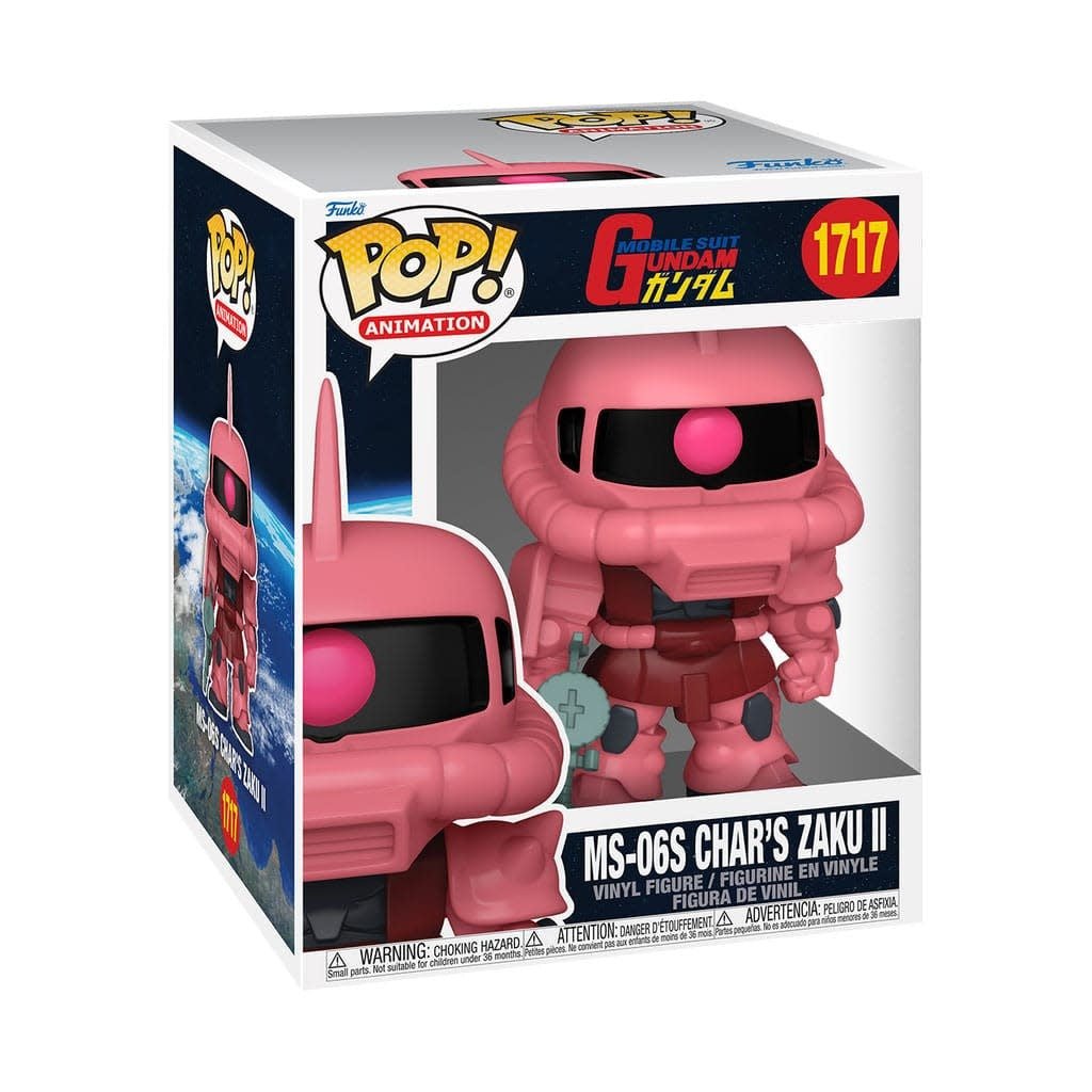 Gundam Oversized POP! Vinyl Figure CHARS ZAKU II 15 cm - Fans Geek Store