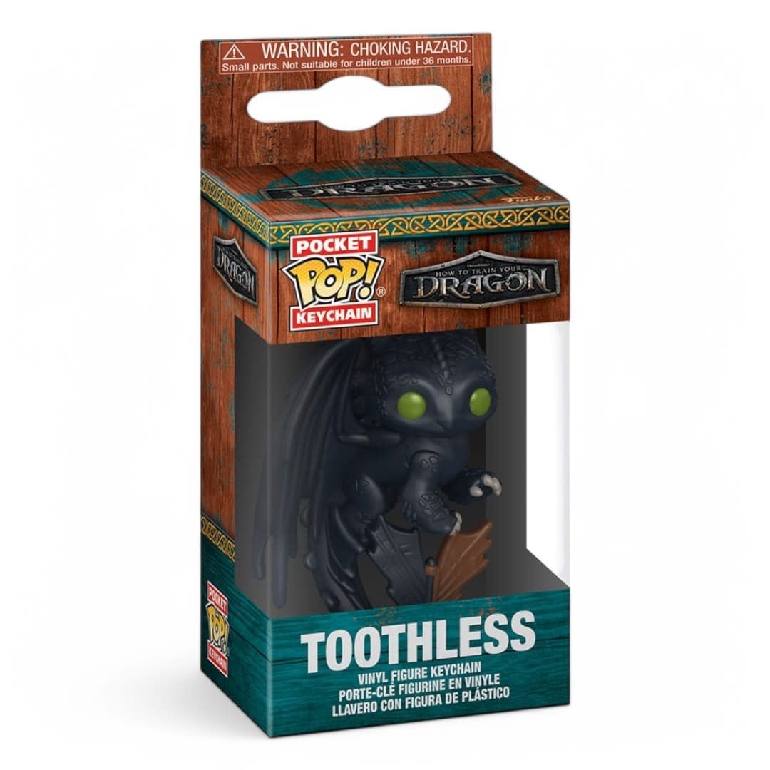 How to Train Your Dragon LAM POP! Vinyl Keychains 4 cm Toothless - Fans Geek Store