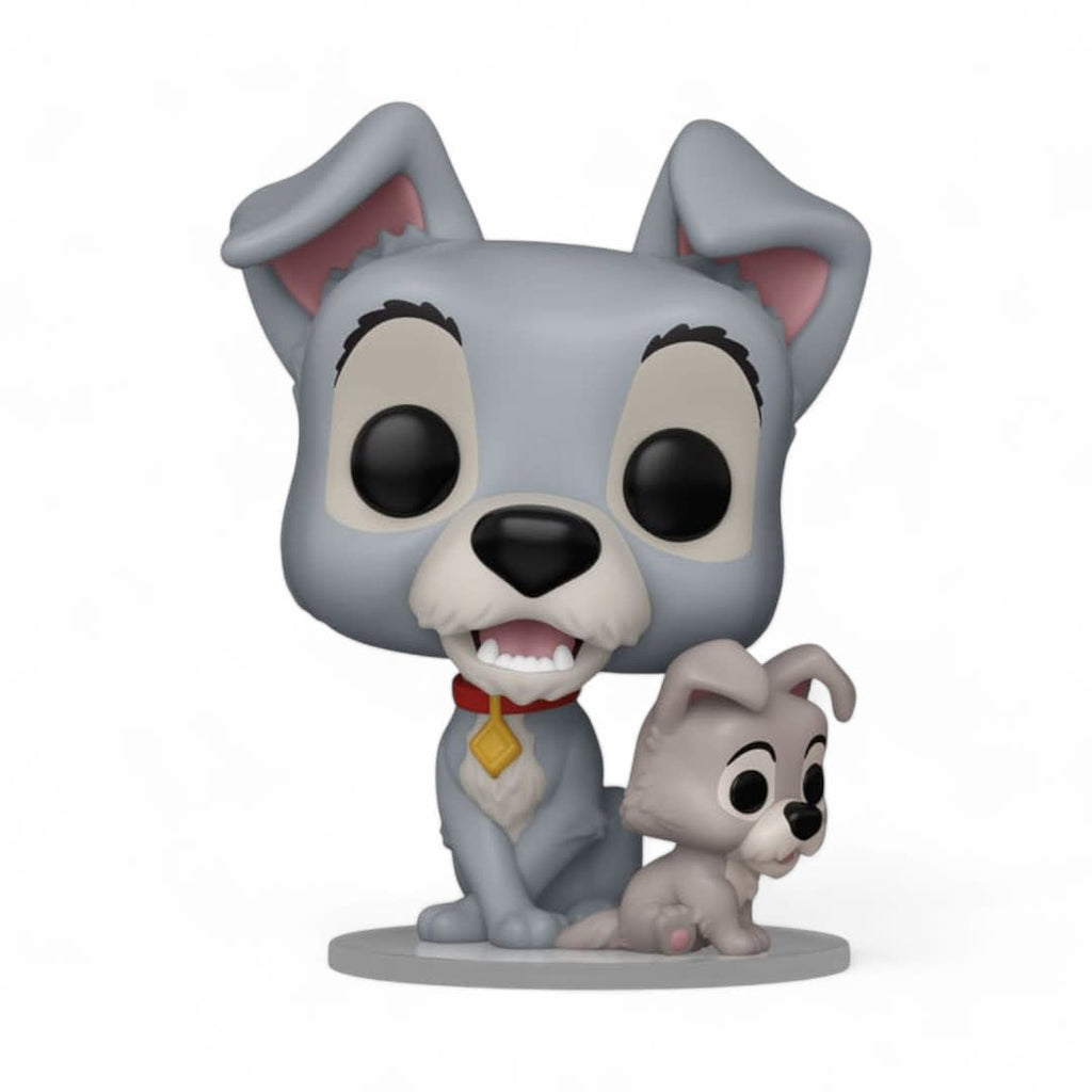 Lady and the Tramp POP! Disney Vinyl Figure Tramp w/puppy - Fans Geek Store
