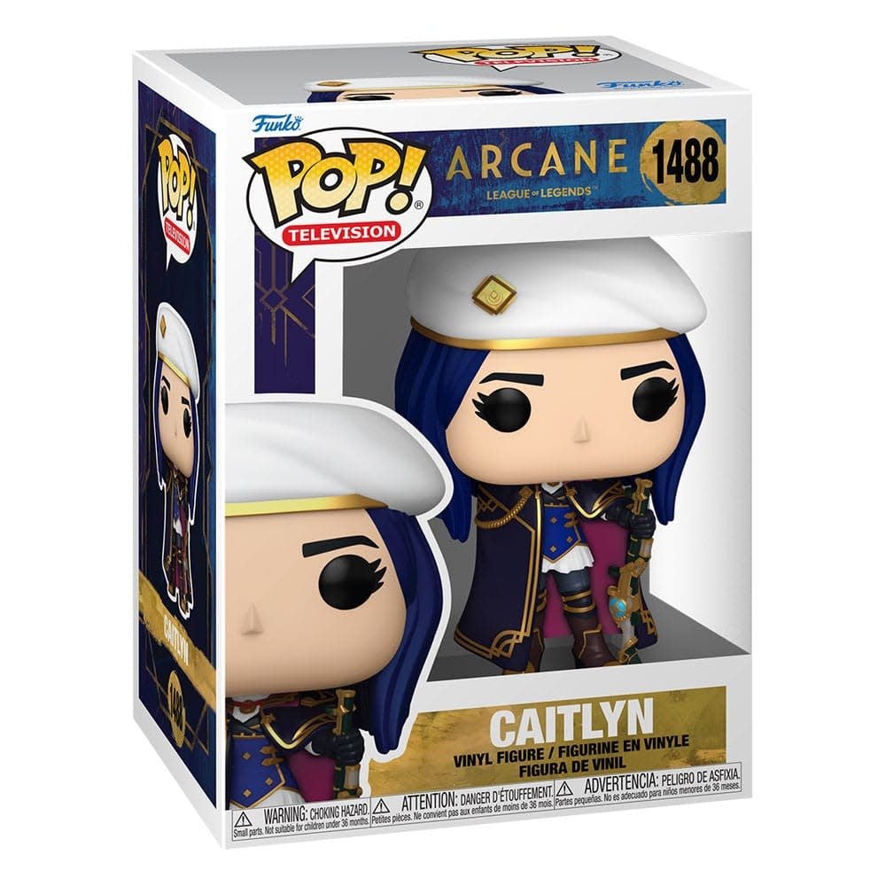 Arcane League of Legends POP! Animation Vinyl Figure Caitlyn 9 cm - Fans Geek Store