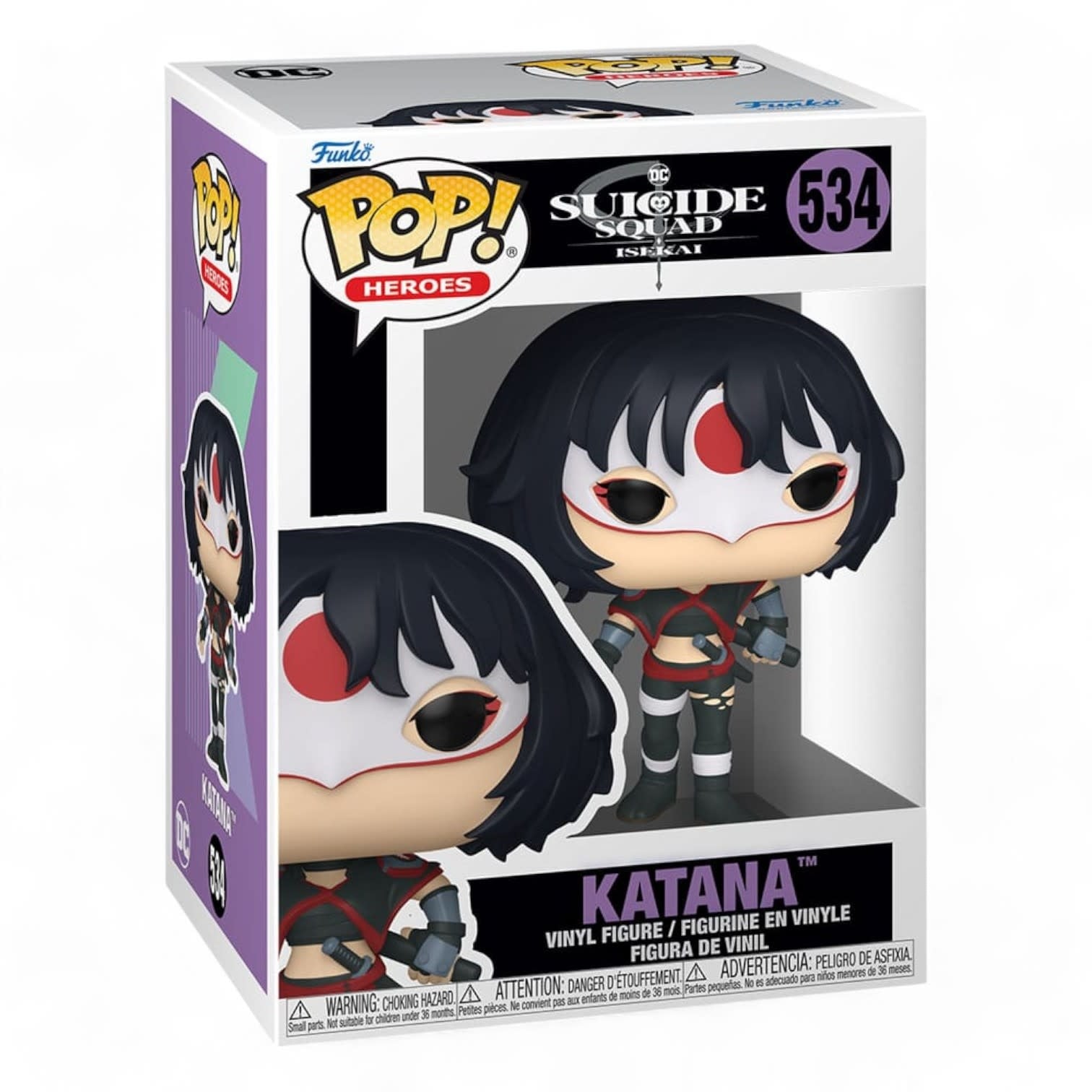 Suicide Squad Isekai POP! Animation Vinyl Figure Katana 9 cm - Fans Geek Store