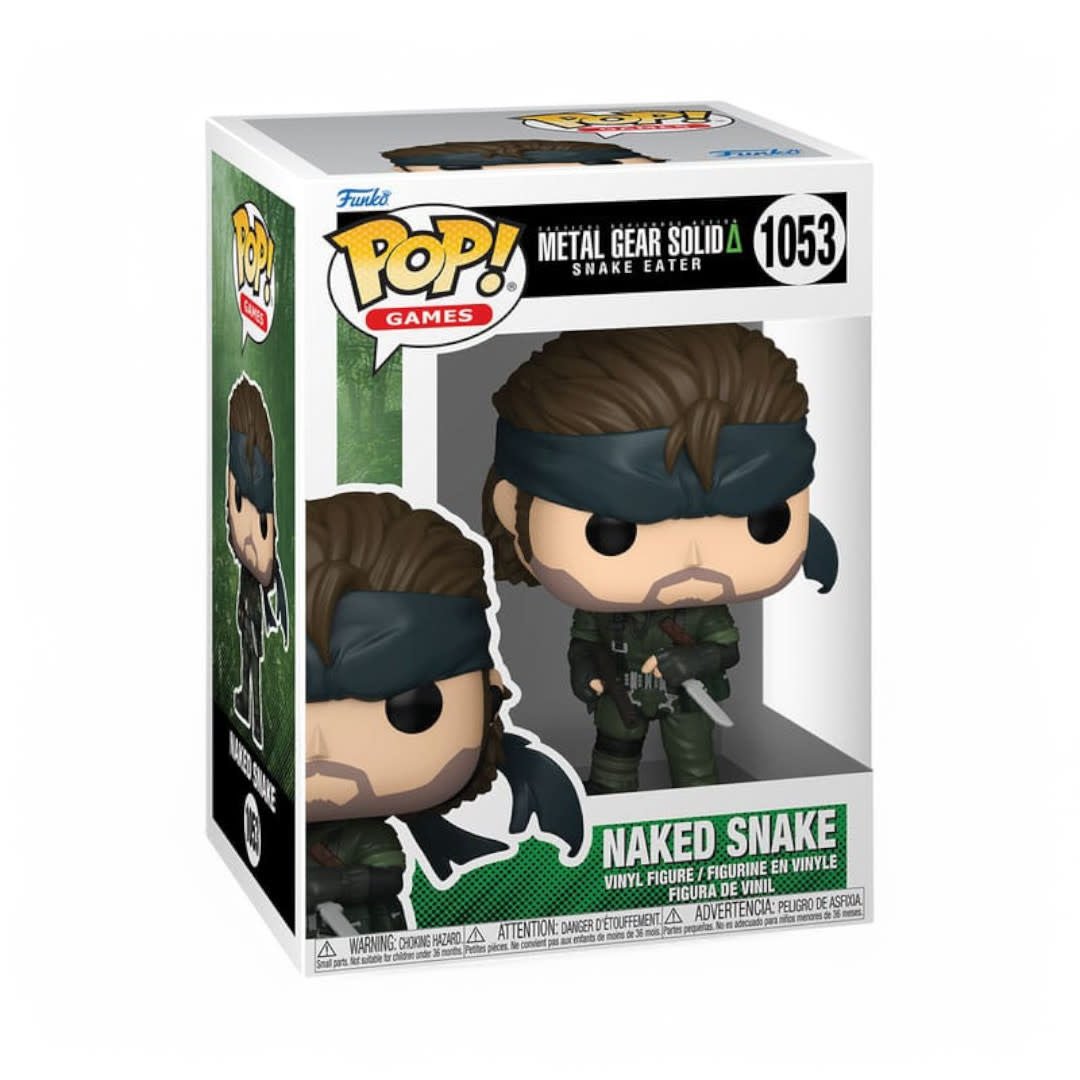 Metal Gear POP! Games Vinyl Figure Naked Snake - Fans Geek Store