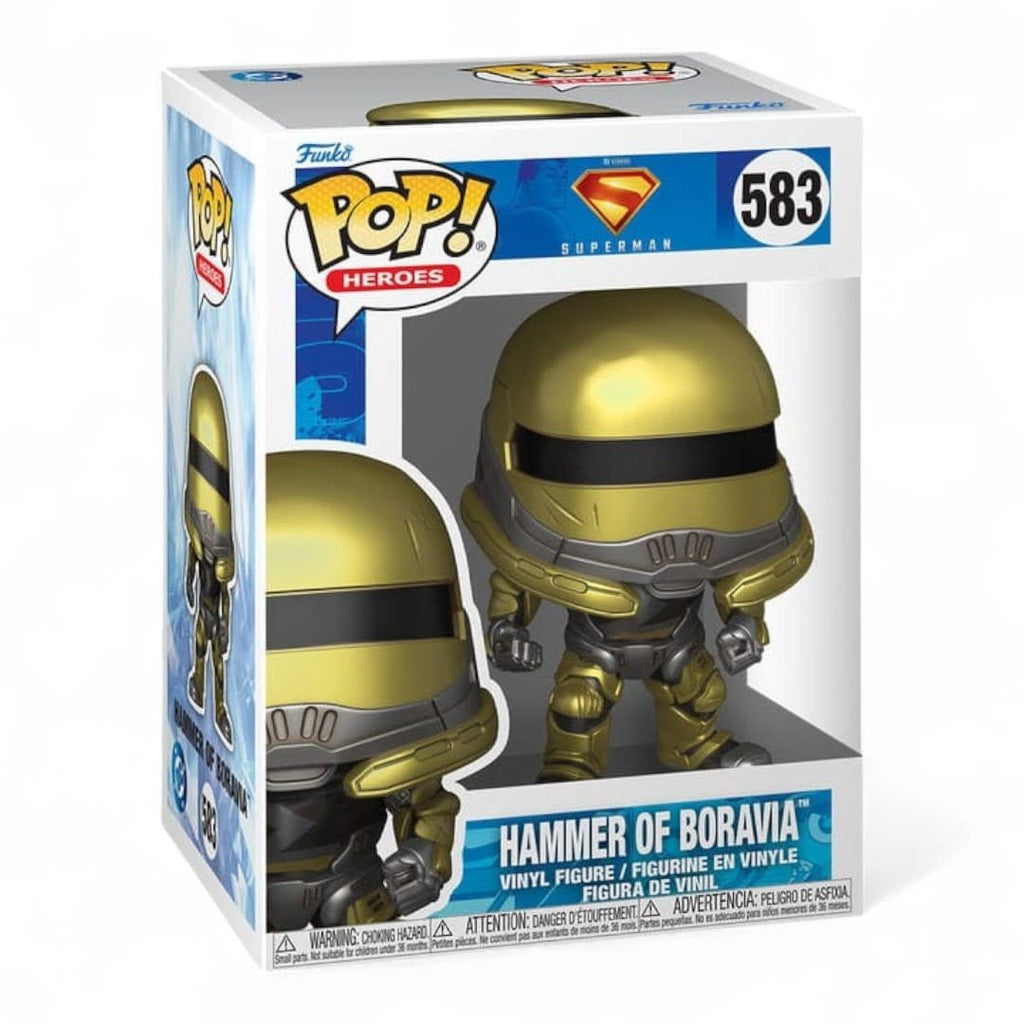 Superman (2025) POP! Animation Vinyl Figures Hammer of Boravia 9 cm - Fans Geek Store