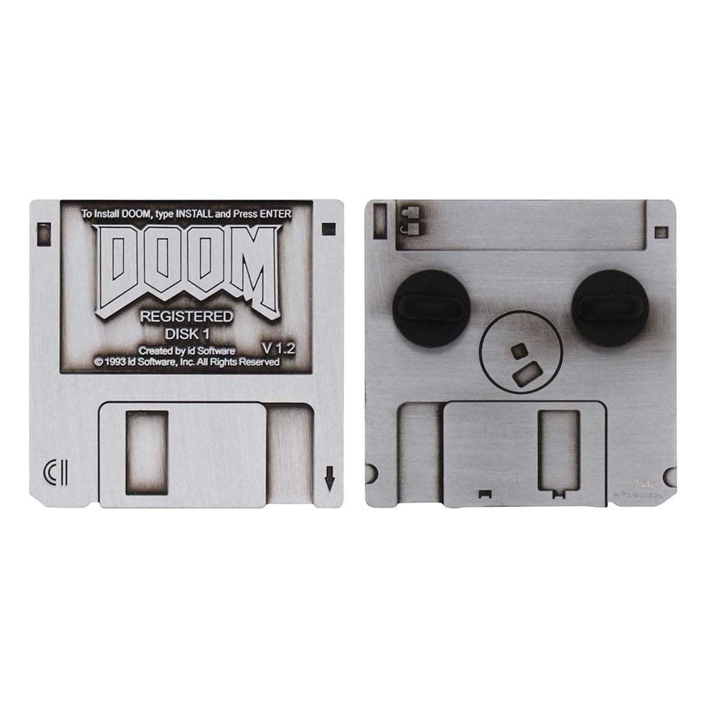 Doom Pin Badge Floppy Disk Limited Edition - Fans Geek Store
