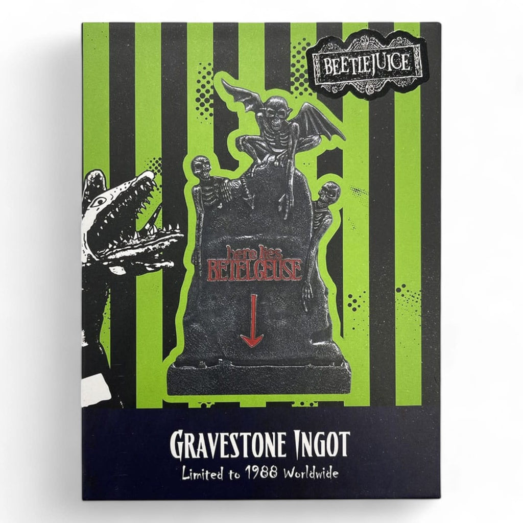 Beetlejuice Limited Edition Gravestone Ingot - Fans Geek Store