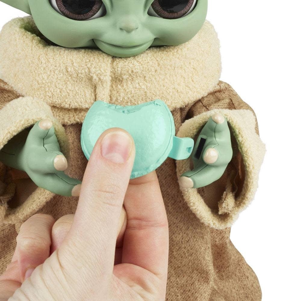 Star Wars: The Mandalorian Figurine Interactive Galactic Snackin´ Grogu (Baby Yoda) - Fans Geek Store
