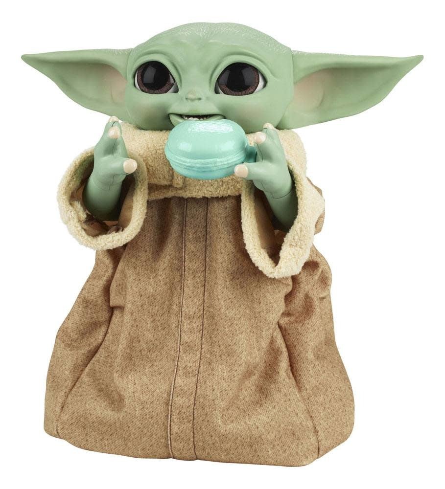 Star Wars: The Mandalorian Figurine Interactive Galactic Snackin´ Grogu (Baby Yoda) - Fans Geek Store