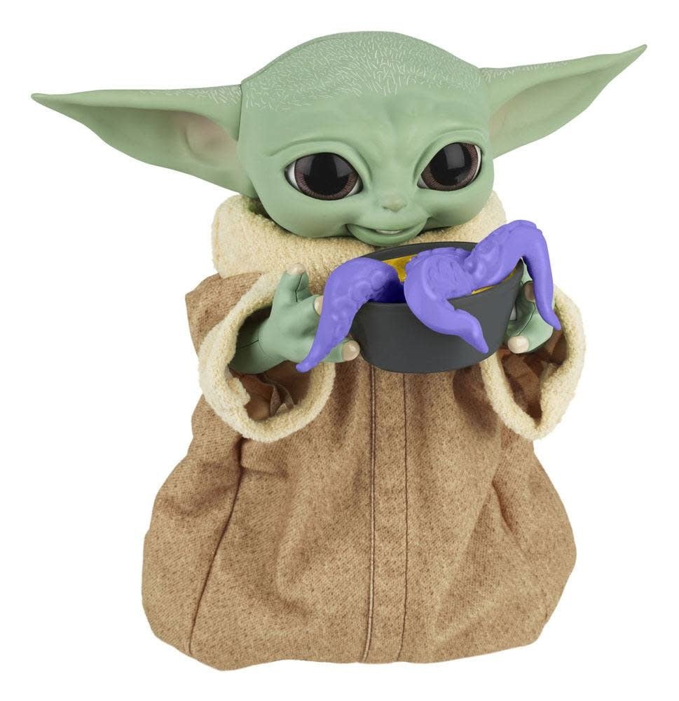 Star Wars: The Mandalorian Figurine Interactive Galactic Snackin´ Grogu (Baby Yoda) - Fans Geek Store