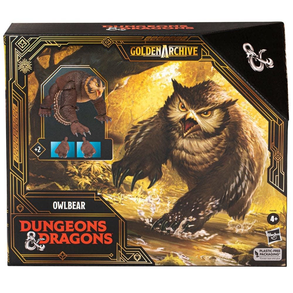 Dungeons & Dragons: Golden Archive Action Figure - Owlbear - Fans Geek Store