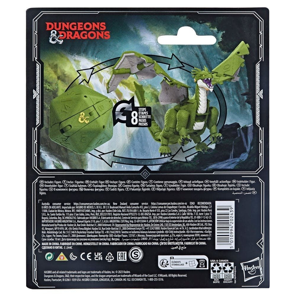 Dungeons & Dragons: D&D Dicelings - Grüner Drache - Fans Geek Store