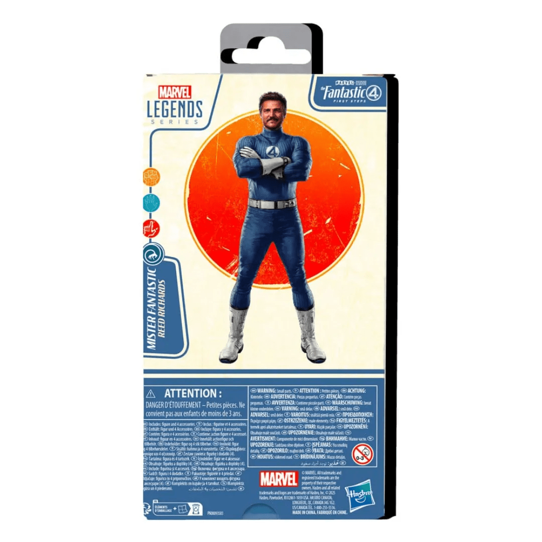 The Fantastic Four: First Steps Marvel Legends Action Figure Mister Fantastic 15 cm - Fans Geek Store
