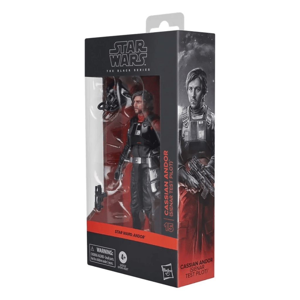 Star Wars: Andor Black Series Action Figure Cassian Andor (Sienar Test Pilot) 15 cm - Fans Geek Store