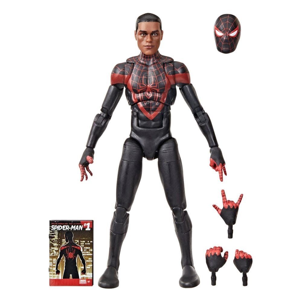 Miles Morales: The Ultimate Spider - Man Marvel Legends Action Figure Ultimate Miles Morales - Fans Geek Store