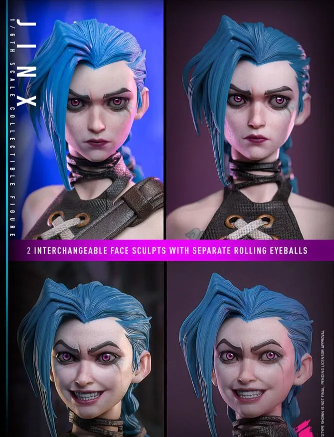Arcane Action Figure 1/6 Jinx 27 cm